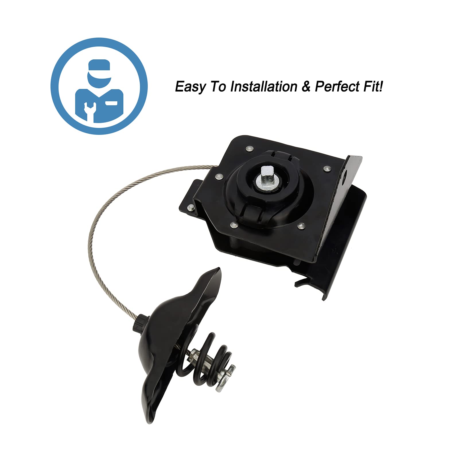 5/6-lug fit for Chevy GMC trucks ensures proper mounting.