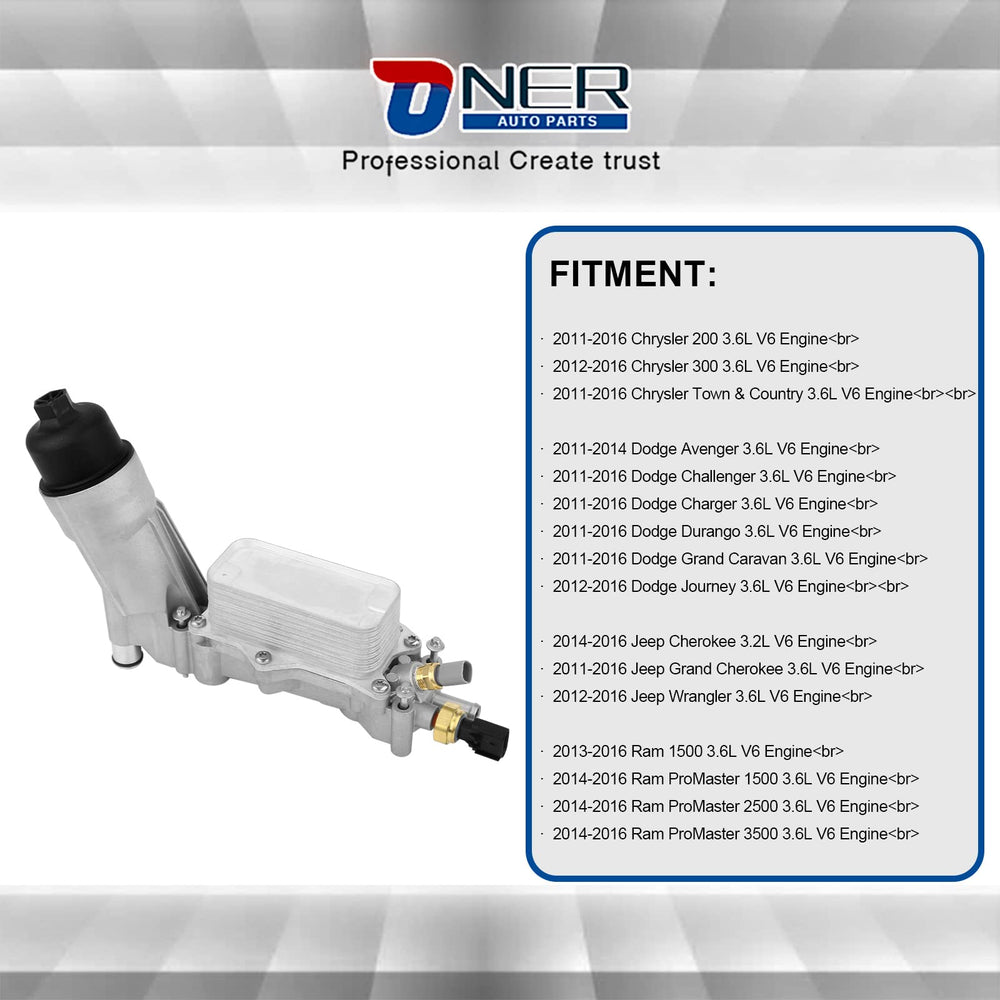 ONER packaging includes all parts for easy, complete installation