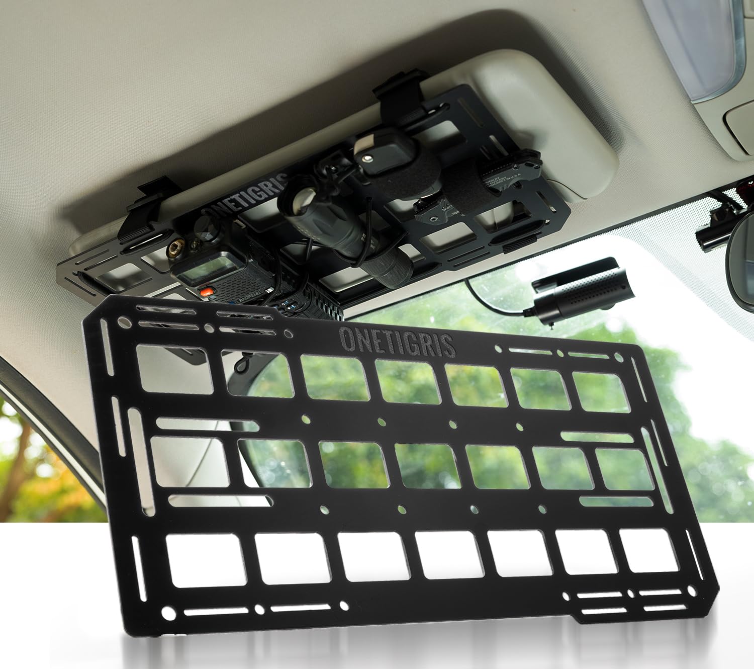 ONETIGRIS compact rigid organizer for daily carry and trips