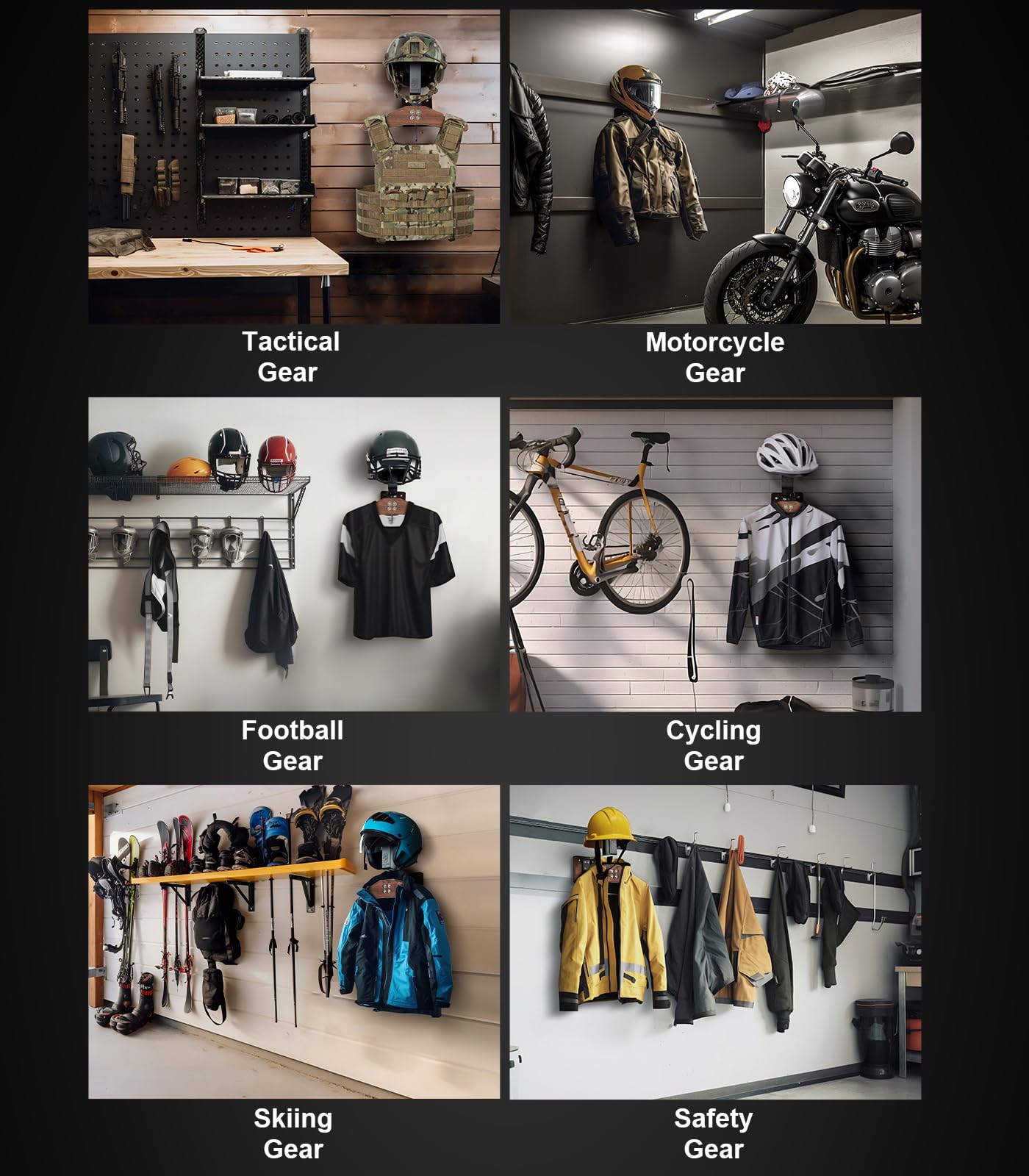 ONETIGRIS tactical-gear-display-stand shows gear neatly for quick grabs.