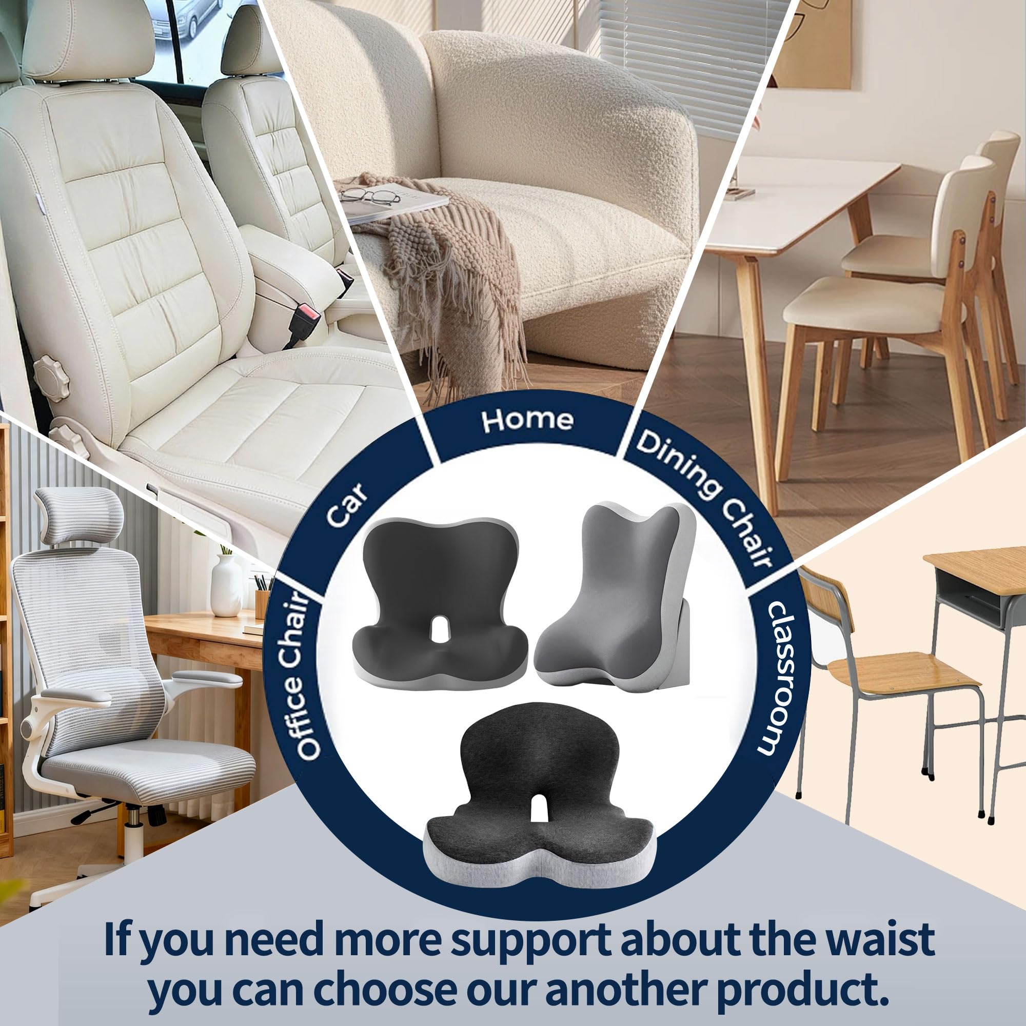 Onever office chair use cushion elevates comfort at workspaces