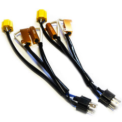 O-NEX H4 9003 resistor kit installation demonstrates plug-and-play setup.