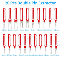 Onfunlee double-pin extractors neatly organized for rapid repairs