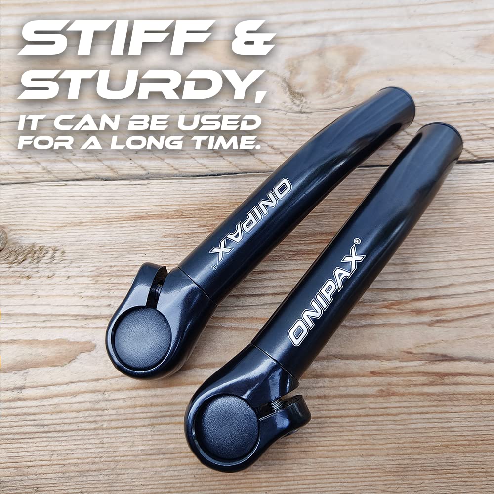 ONIPAX durable aluminum construction for rugged MTB rides.
