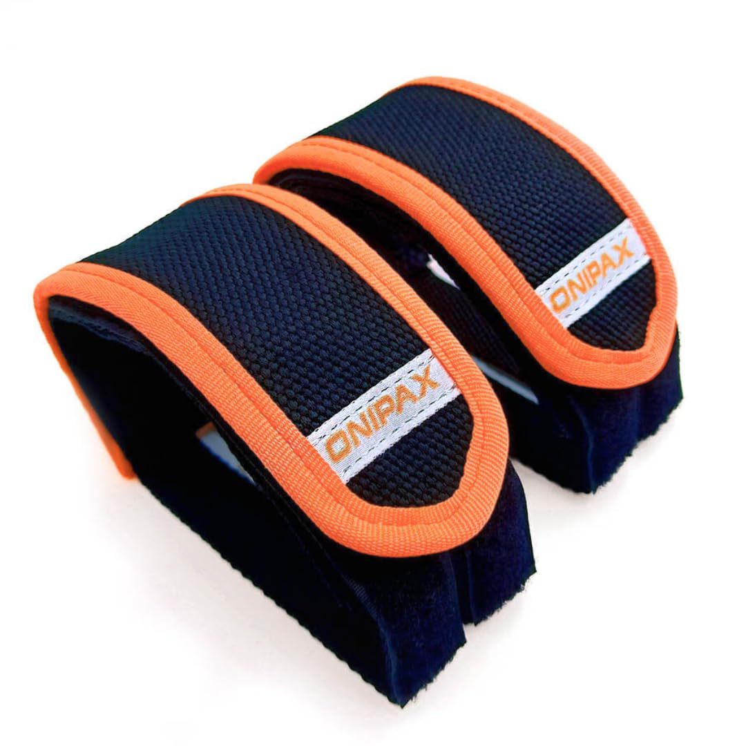 ONIPAX outdoor pedal strap on the left side for secure grip.