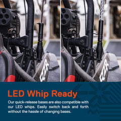ONLINE LED STORE 6160 aircraft aluminum construction shown on rugged dune ride.