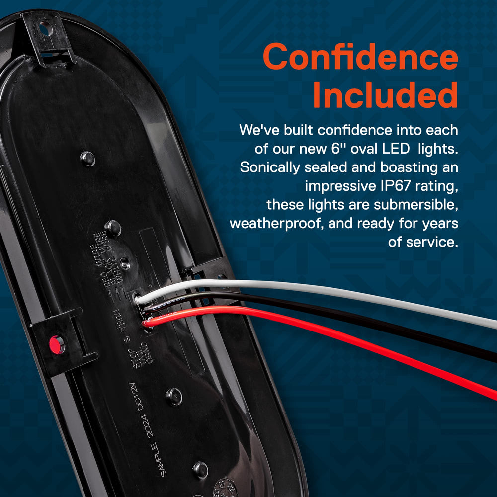 TRUE MODS diffused-lens close-up shows bright, even illumination for safer night towing