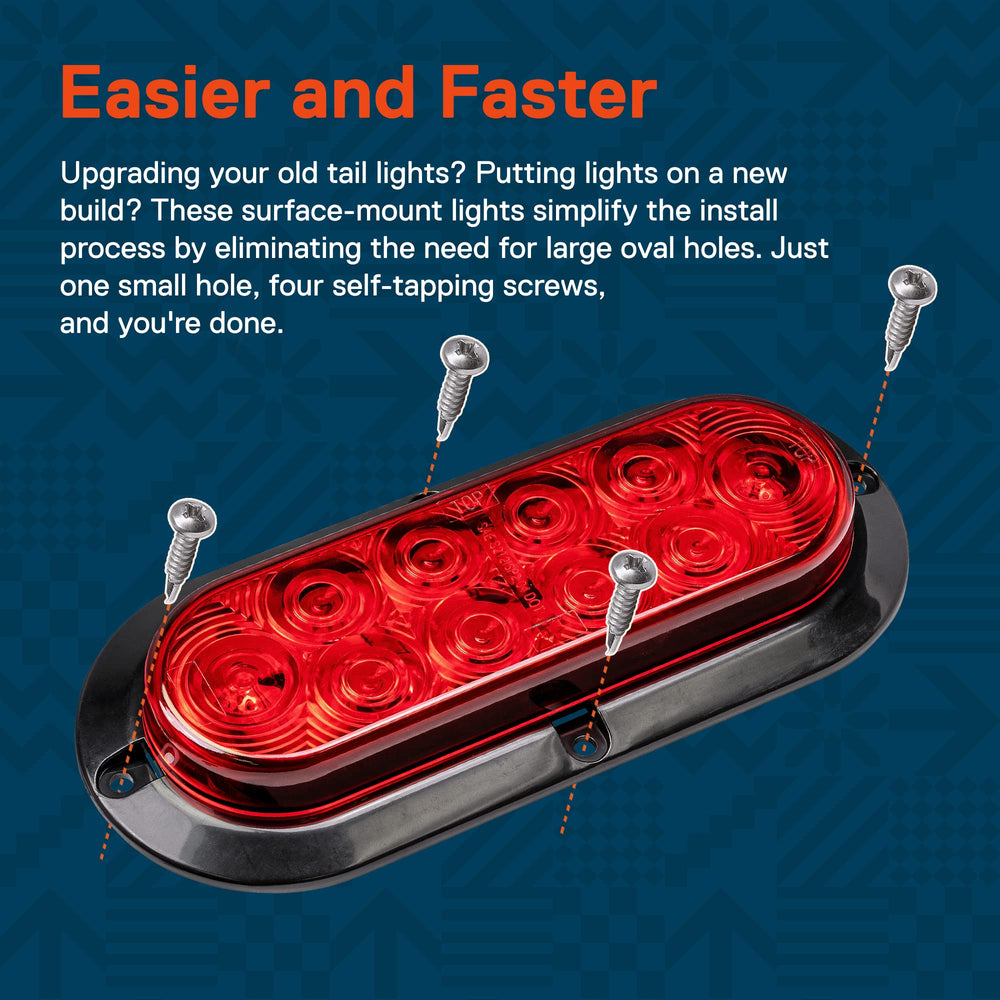 TRUE MODS installation hole illustration highlights simple one-hole mounting for quick upgrades