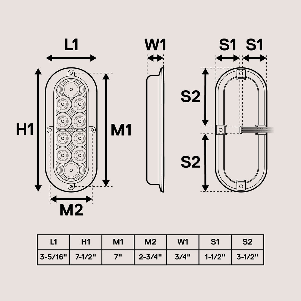 TRUE MODS white reverse light provides bright backup illumination for easy vehicle positioning