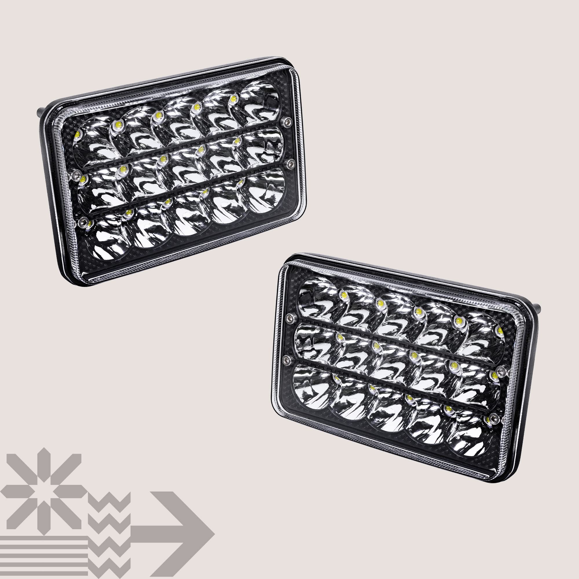ONLINE LED STORE True Mods advanced LED headlight technology delivers brighter road detail