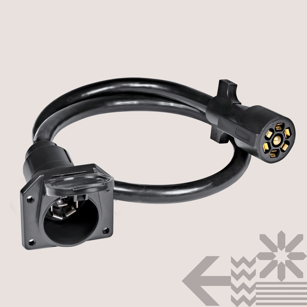 ONLINE LED STORE True Mods easy-grip plug end for fast, safe disconnect on rough roads.