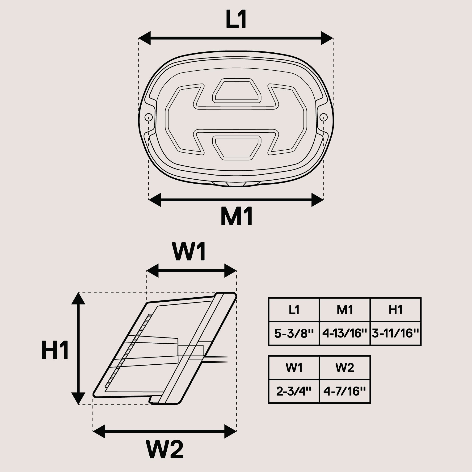 ONLINE LED STORE True Mods LED tail light compatible with many Harley models.
