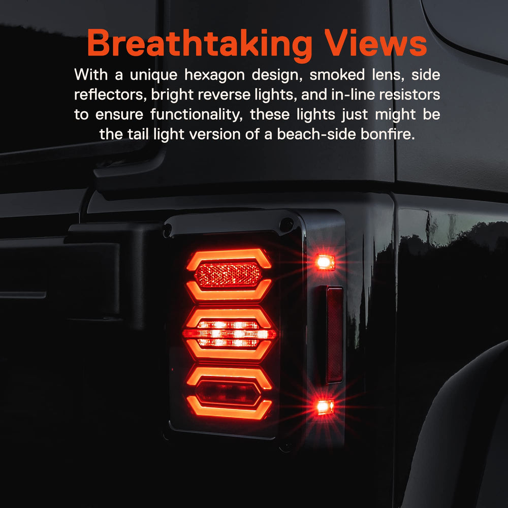 ONLINE LED STORE True Mods plug-and-play tail light for easy installation.