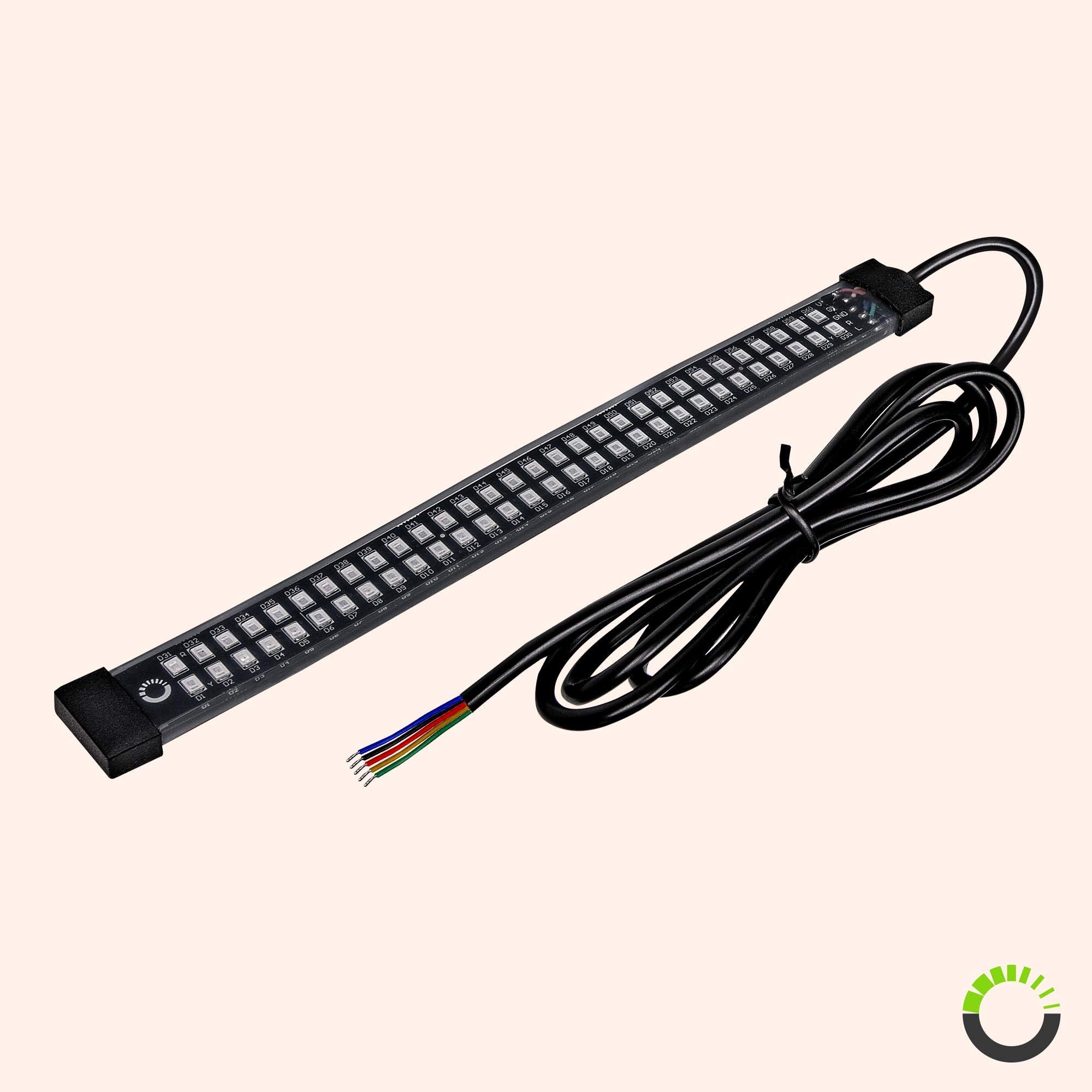 ONLINE LED STORE True Mods road-ready appearance with bright red LEDs.