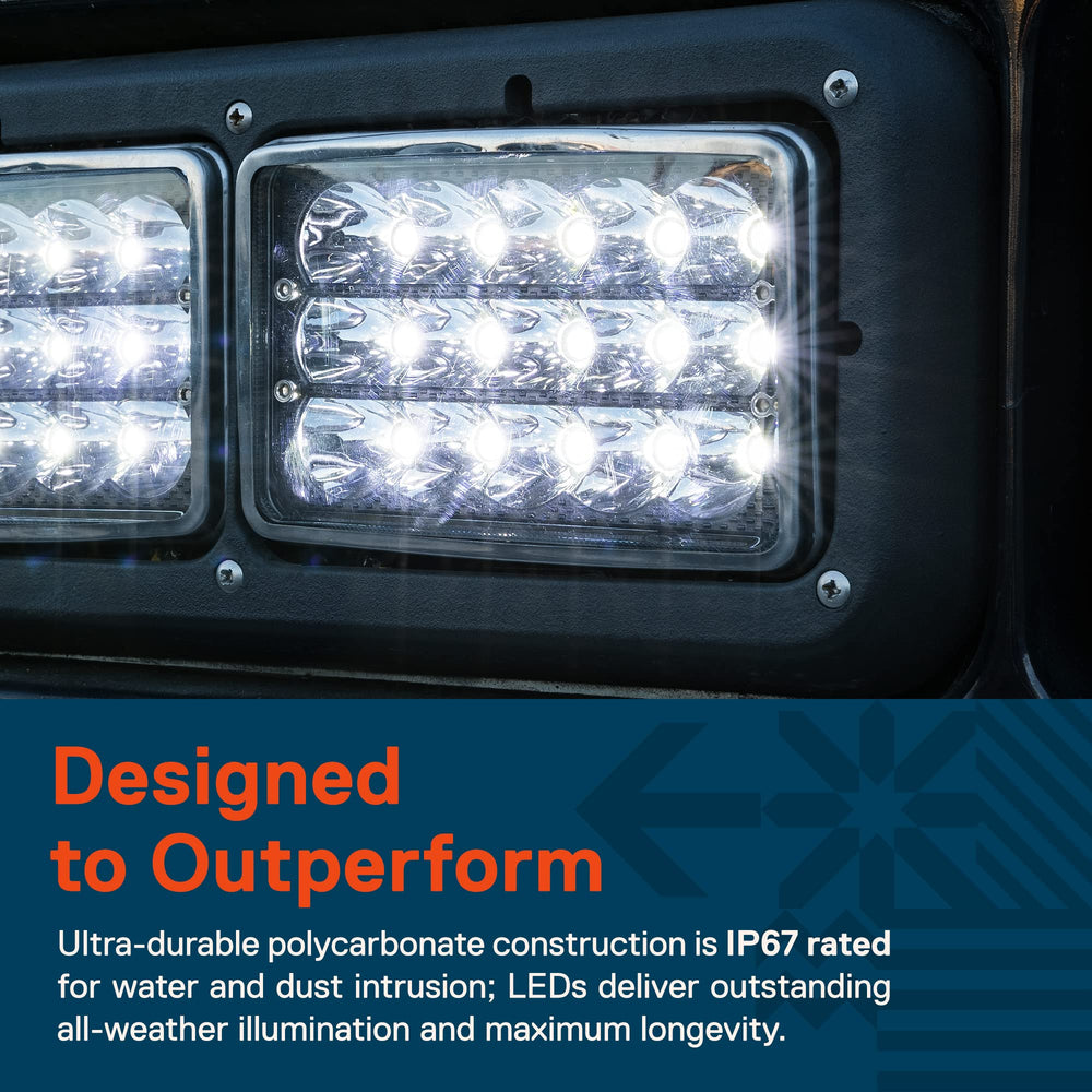 ONLINE LED STORE True Mods semi-truck compatible headlight supports Peterbilt and Kenworth models