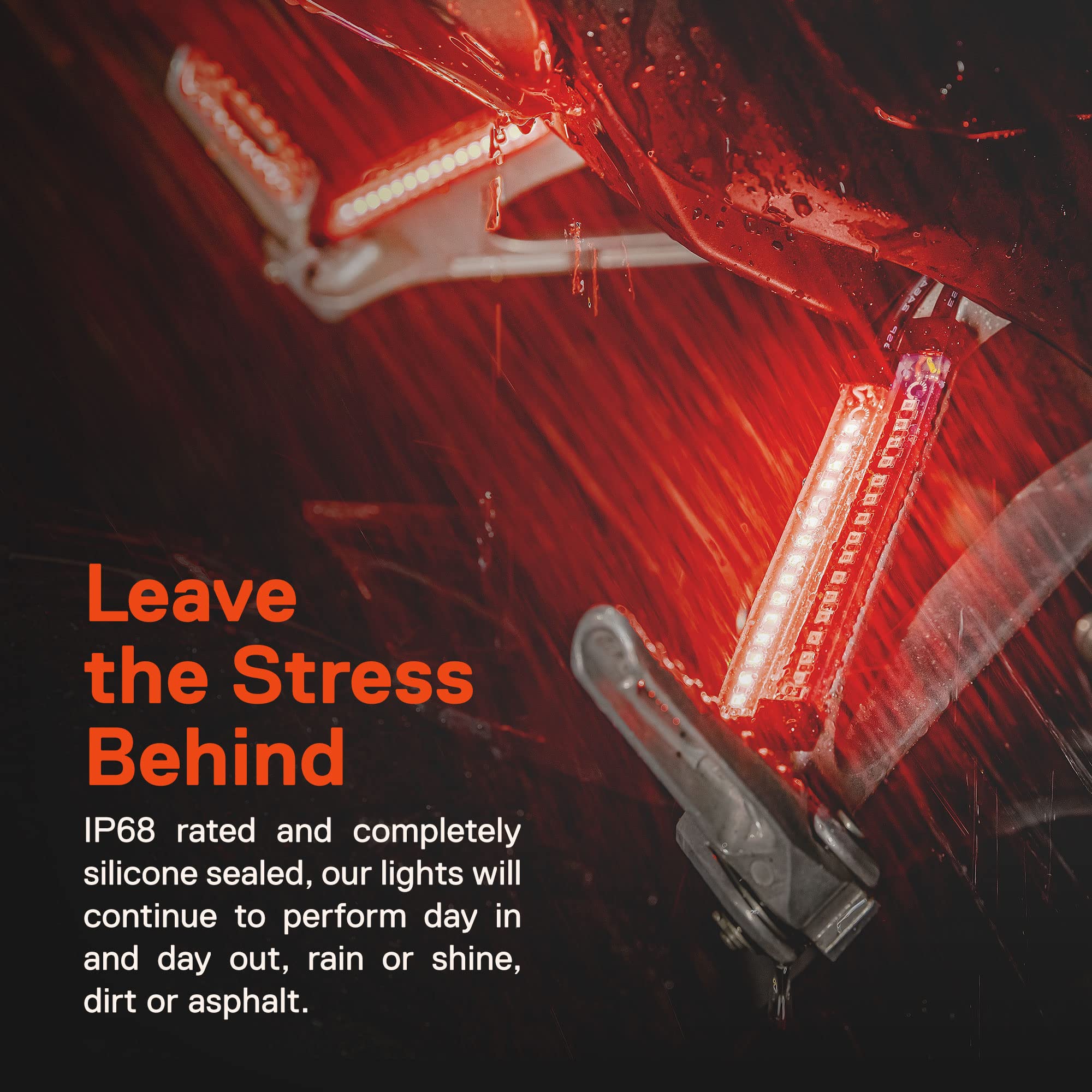 ONLINE LED STORE True Mods waterproof seal demonstrates all-weather performance.