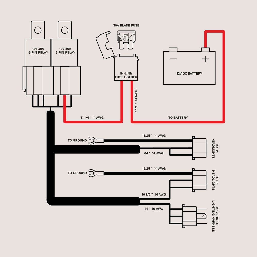 ONLINE LED STORE Universal H4 conversion fits many vehicles for plug-and-play setup.