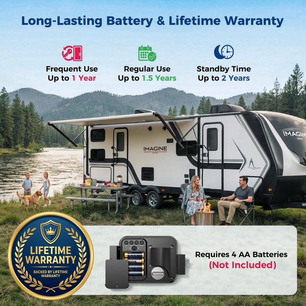 ONNAIS lock kit includes installation tools and a user manual.