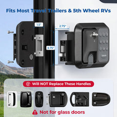 ONNAIS keypad illuminated for easy night-time entry and convenience.