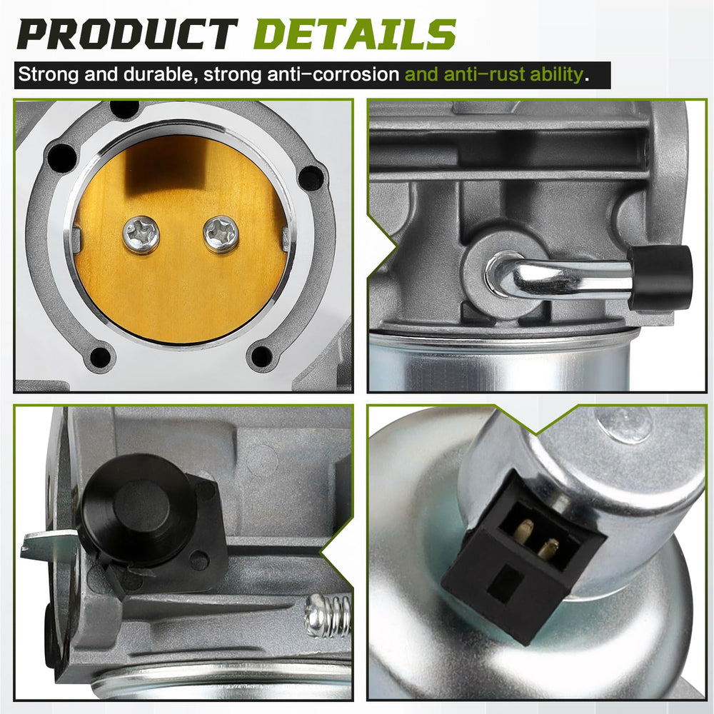 Onsnail carburetor package includes gaskets for quick replacement.