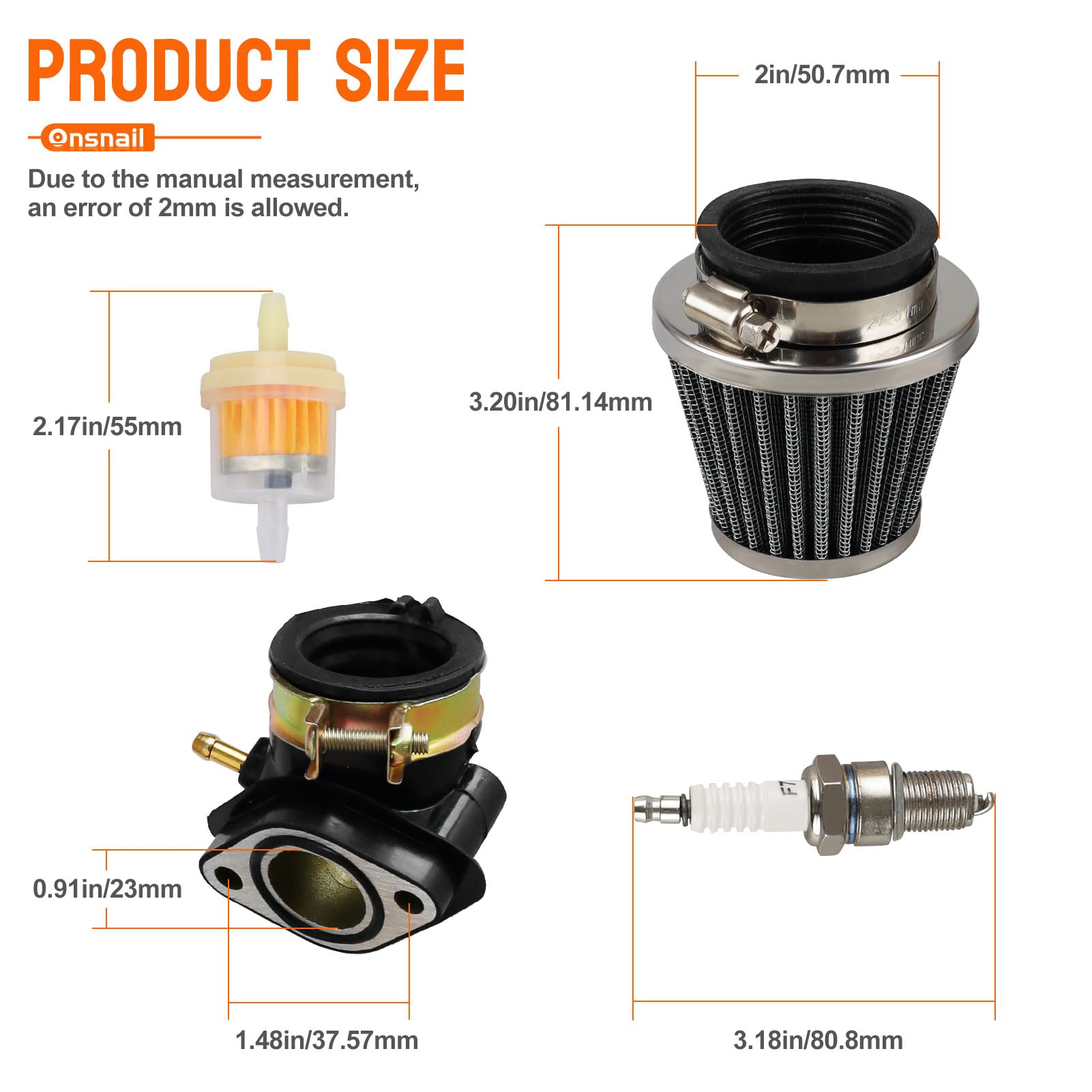 Onsnail PD24J package included items photo illustrating value