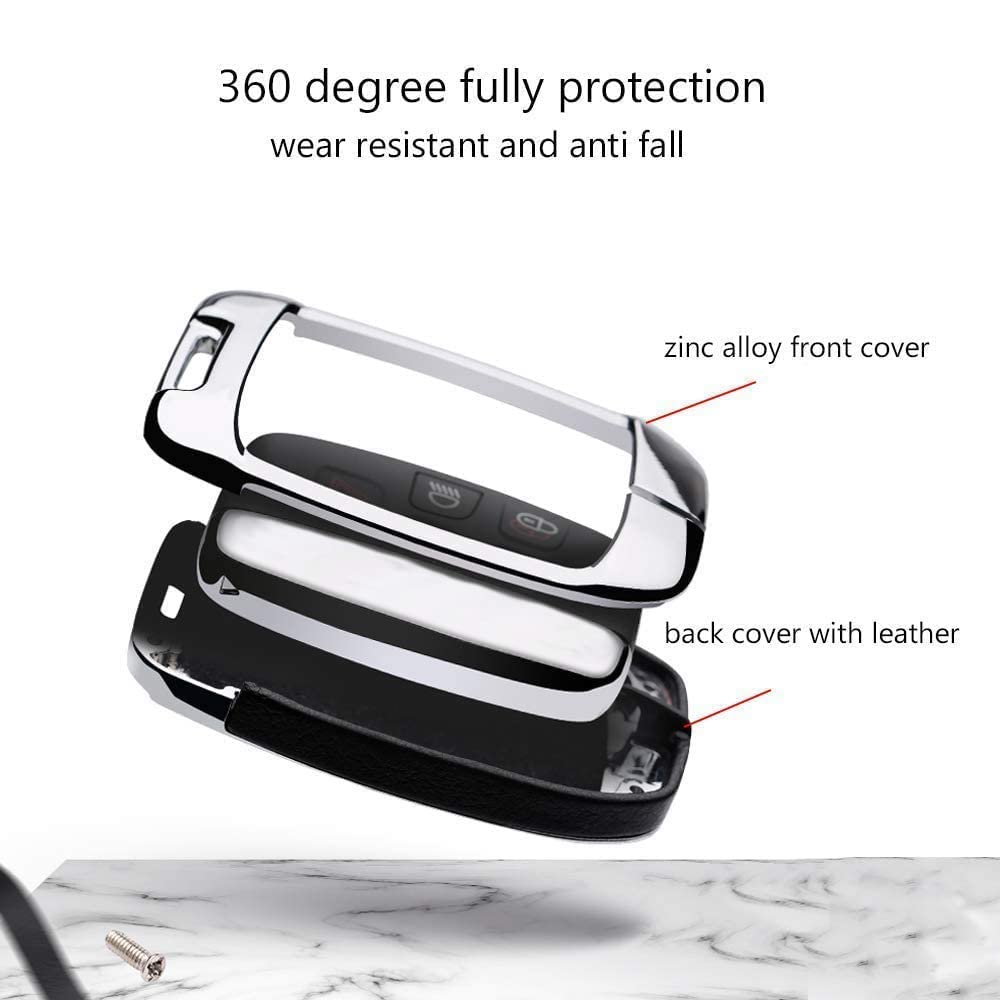 Ontto lr4 discovery key fob cover side shot shows precise fit