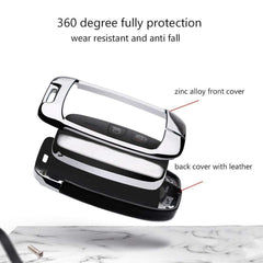 Ontto lr4 discovery key fob cover side shot shows precise fit