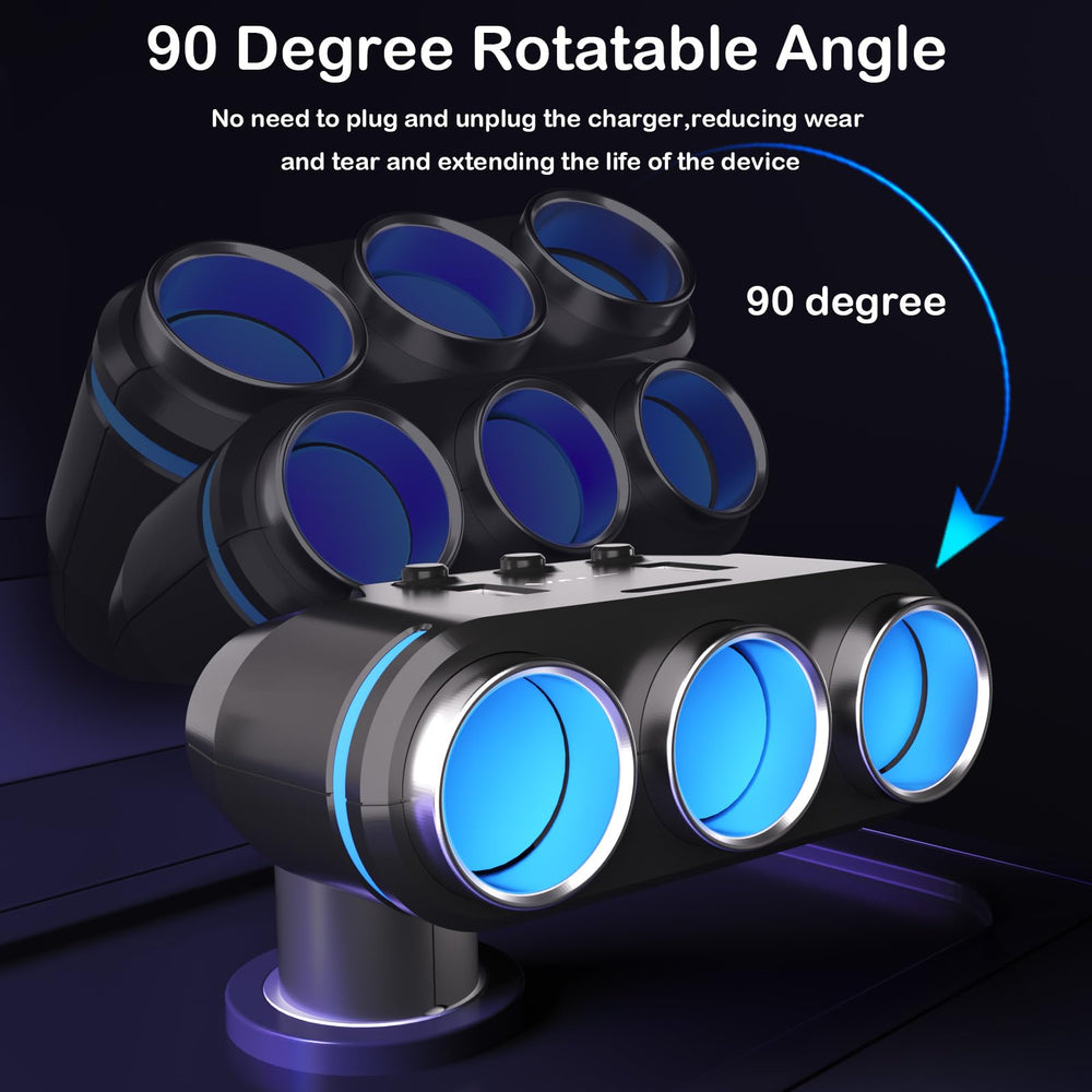 OTOOKAYA 90-degree swivel head for flexible car installation