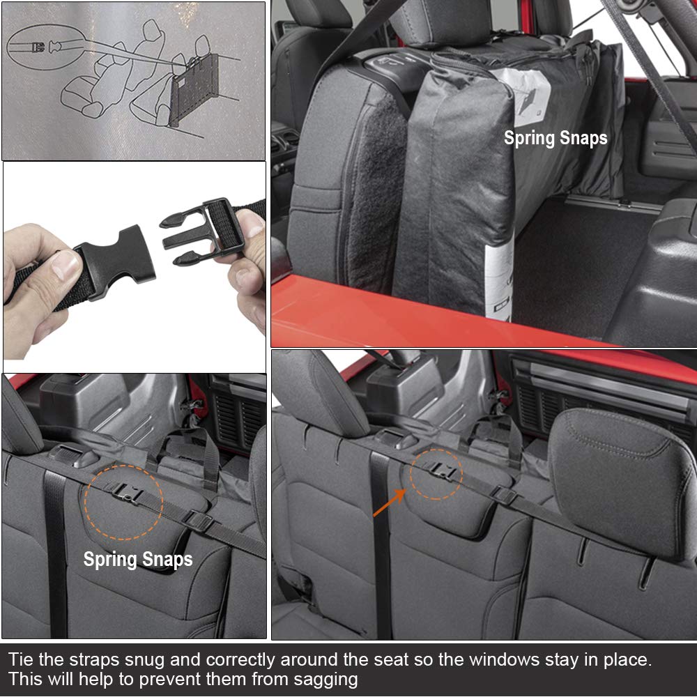 Opall protective storage for windows keeps cargo area organized