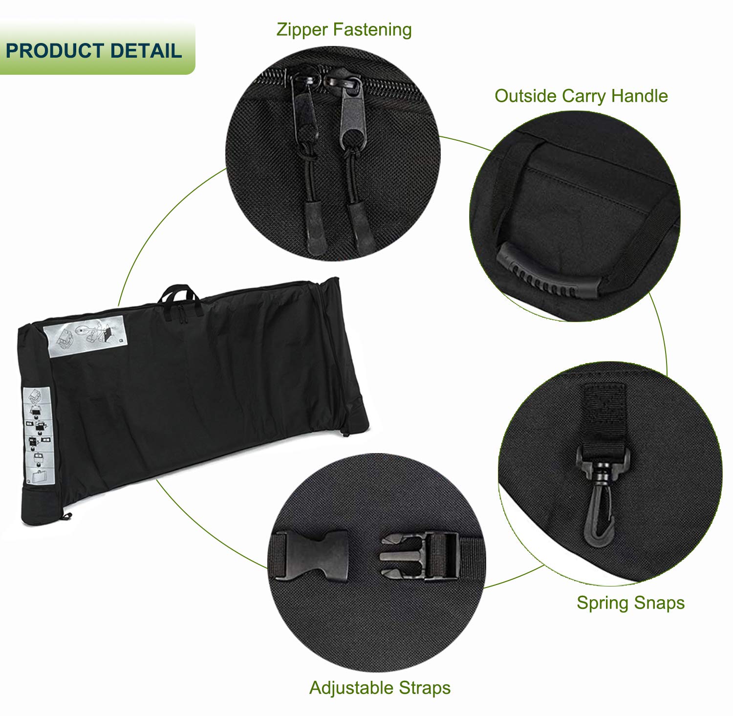 Opall waterproof 600d Oxford outer shell protecting windows on rugged trips