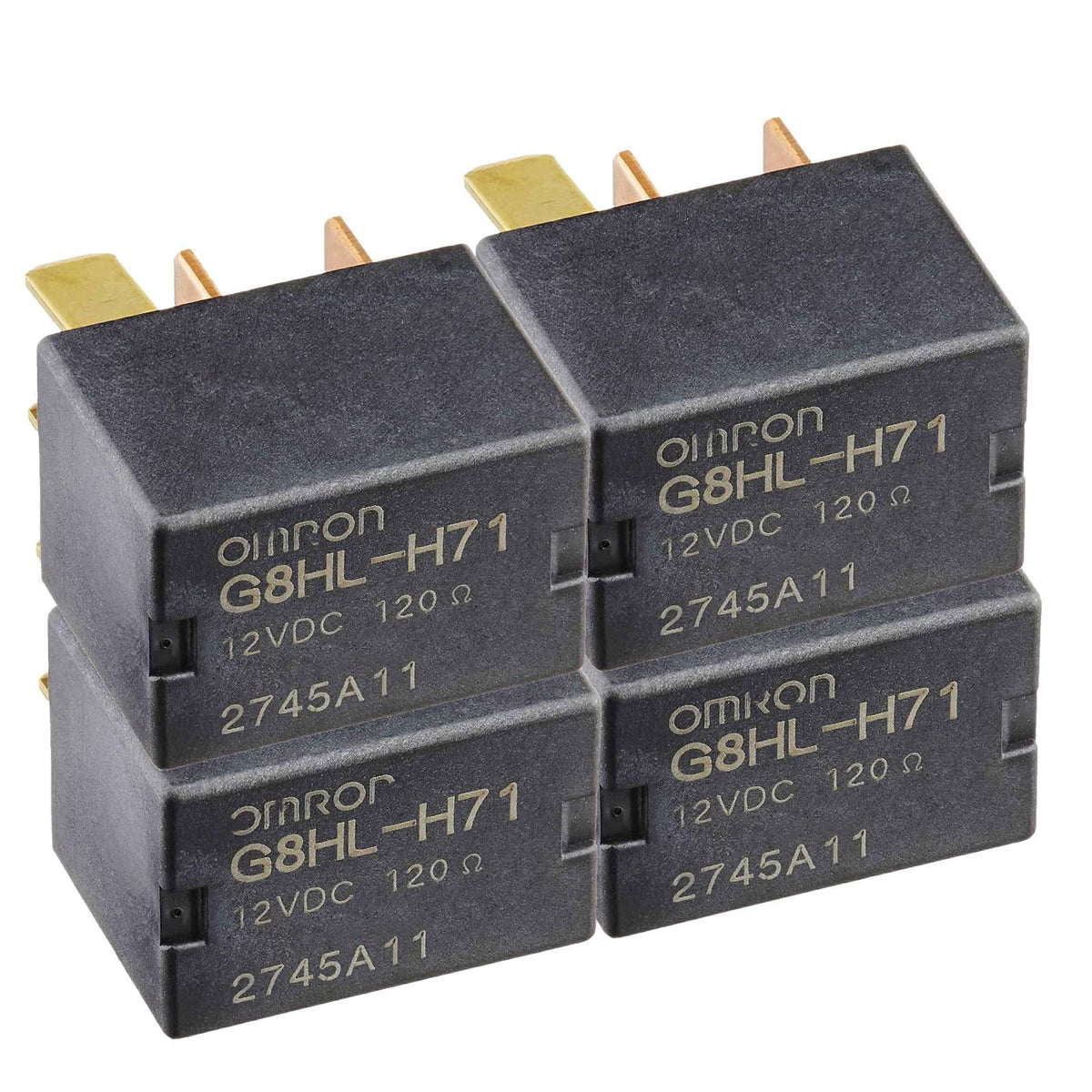 Openlot four-pack G8HL-H71 relay assembly for reliable auto power applications.