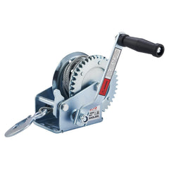 OPENROAD 1600lbs hand winch showing boat-loading capability and durable build.