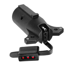 OPT7 7-pin to 4-pin adapter front view for reliable trailer lighting