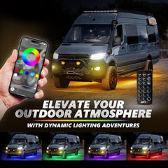 OPT7 Aura Pro RGB music sync module with reactive color effects.