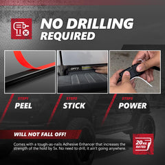OPT7 Redline 60-Inch tailgate light bar brake and running lights enhance road presence