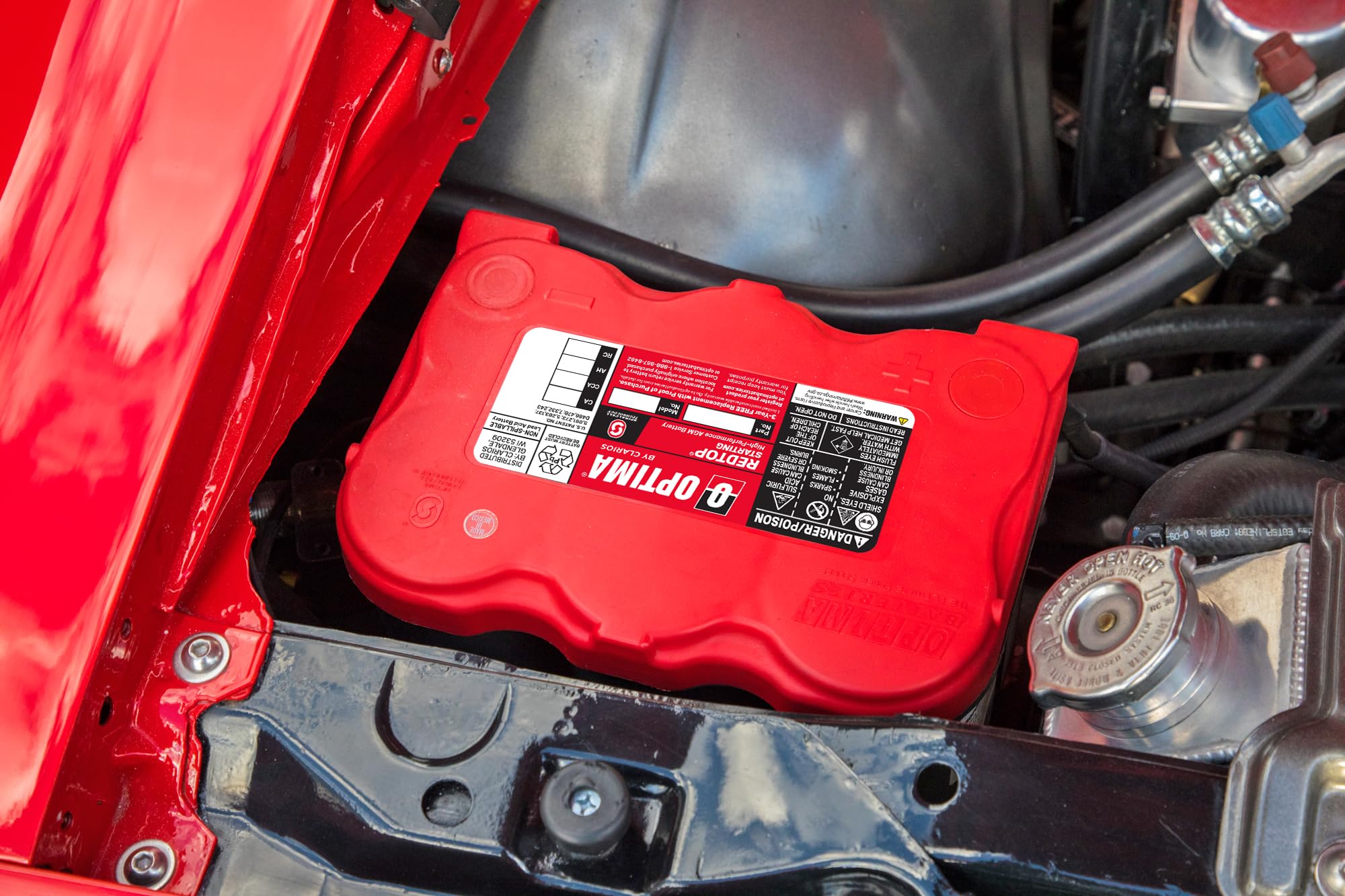 OPTIMA 6V RedTop vibration test demonstrates durability