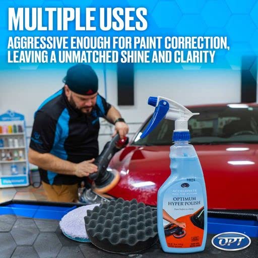 Optimum Hyper Polish paint gloss enhancement for showroom-ready look.