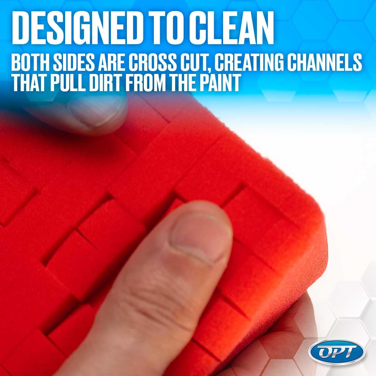 Dirt-encapsulation close-up shows polymer protection on finish