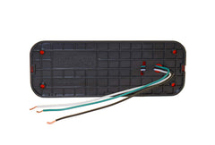 Mounting pattern detail for Optronics One tail light: 1-7/8 by 7-3/8 inches.
