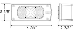 Optronics ST36RS shockproof socket ensures long bulb life.