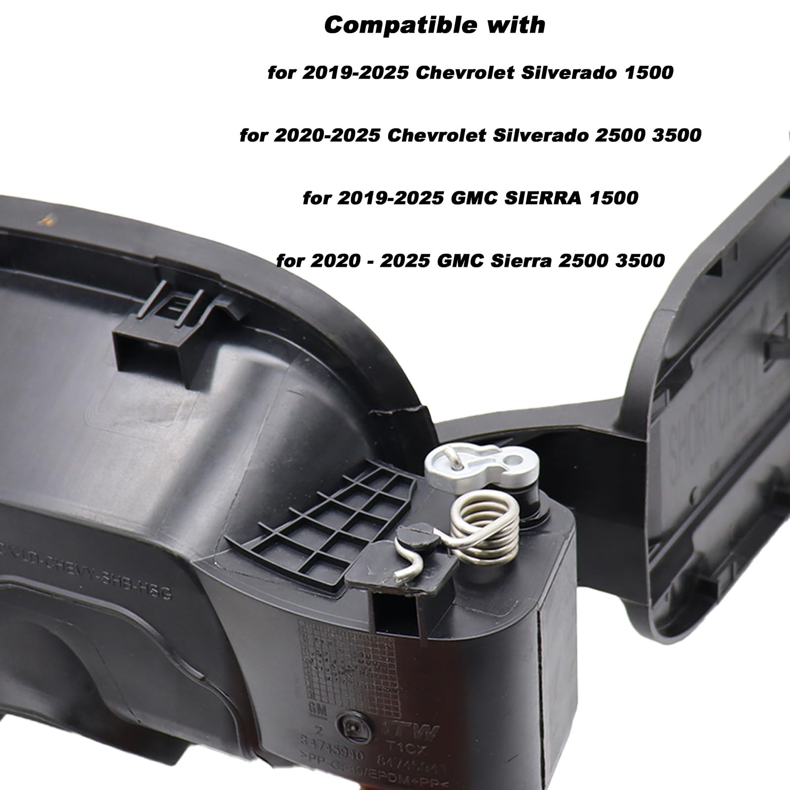 Opuiue Ermanent installation step showing hinge swap