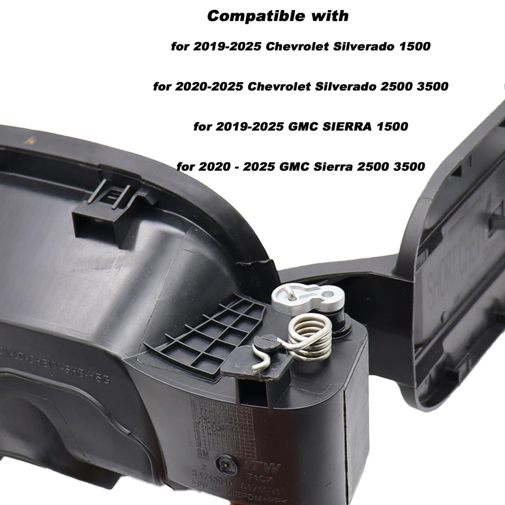 Opuiue Ermanent installation step showing hinge swap