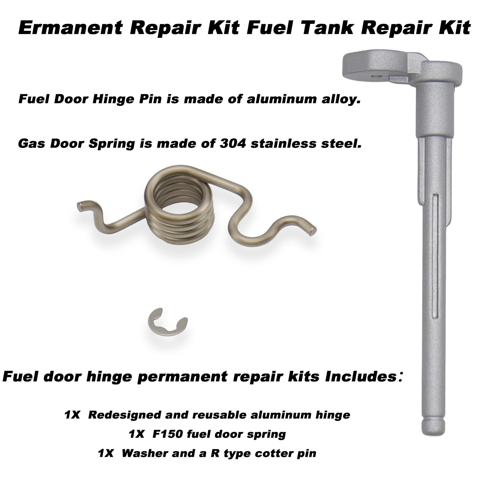 Opuiue Ermanent kit contents ready-to-install repair parts