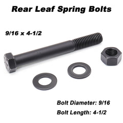 Opuiue lock nuts prevent loosening for long-lasting handling and ride stability.