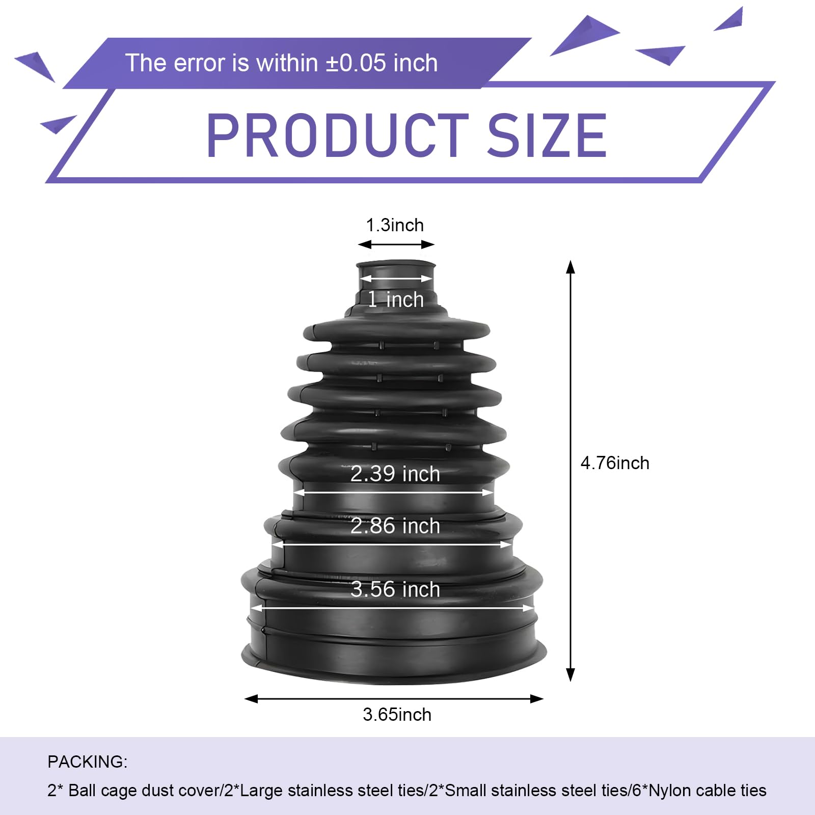 Opuweiy high-temperature axle boot highlight for challenging engine conditions