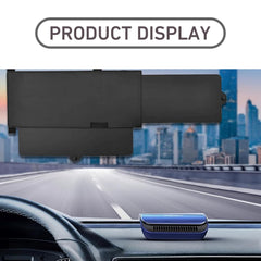 Opuweiy durable, sleek black design blends with car interior aesthetics.
