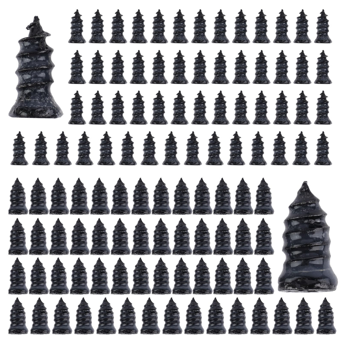 Opvixi 110pc tire screws kit in compact packaging for quick roadside puncture fixes.