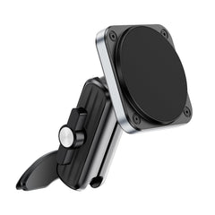 OQTIQ car holder for Jeep Wrangler with vent-clip secures phone without blocking airflow.