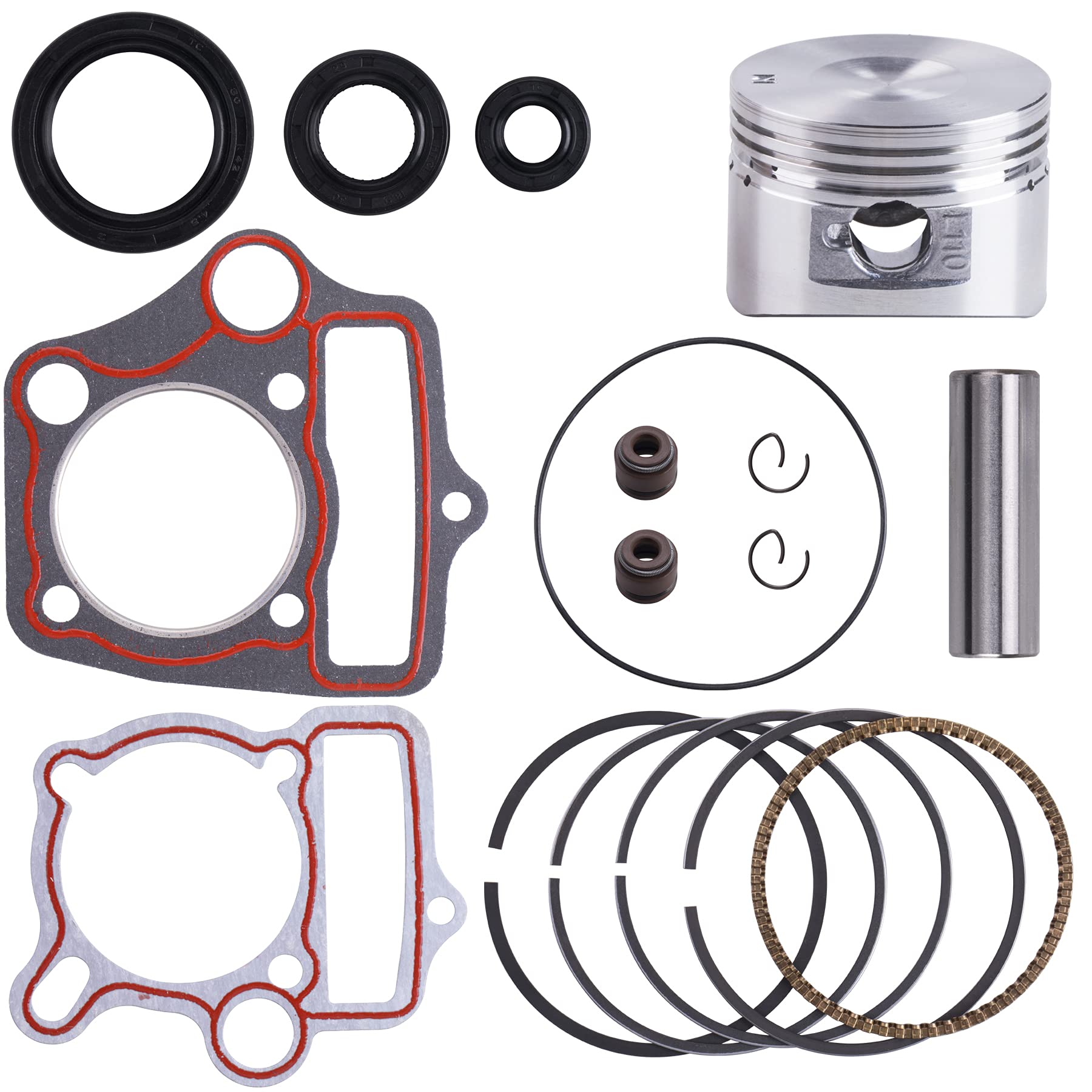 ORAEVY 52.4mm piston bore for ATV and dirt bike engine replacement