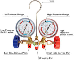 Oralys 3-way diagnostic manifold enables precise high and low-pressure monitoring.